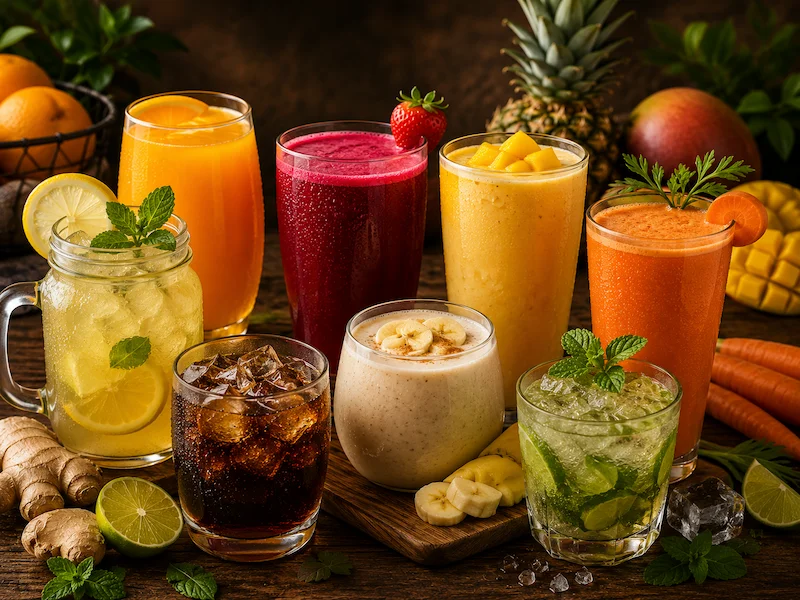 Bebidas e Sumo