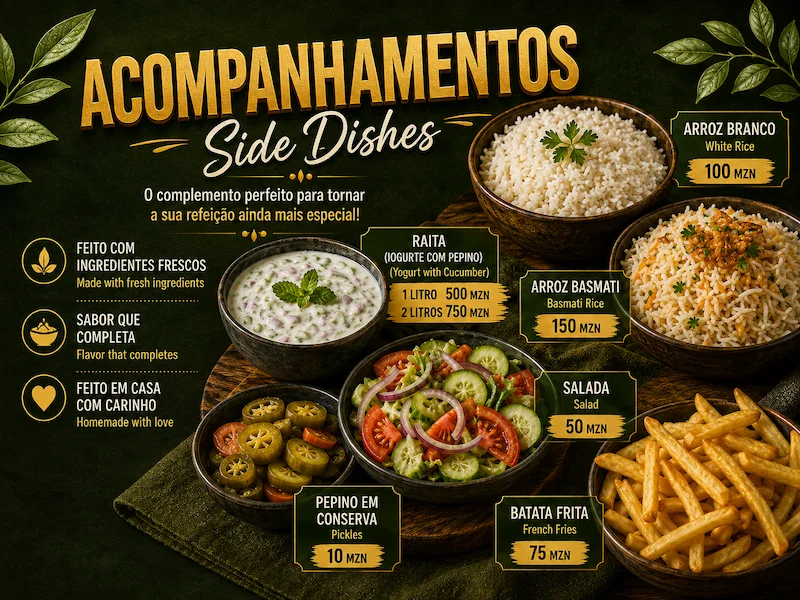 Acompanhamentos