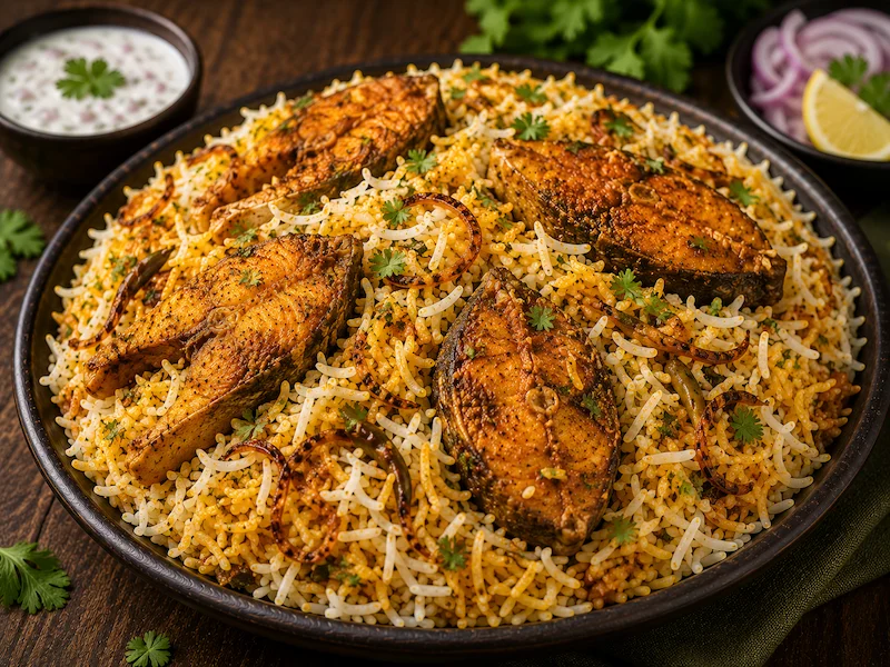 Biryani de Peixe
