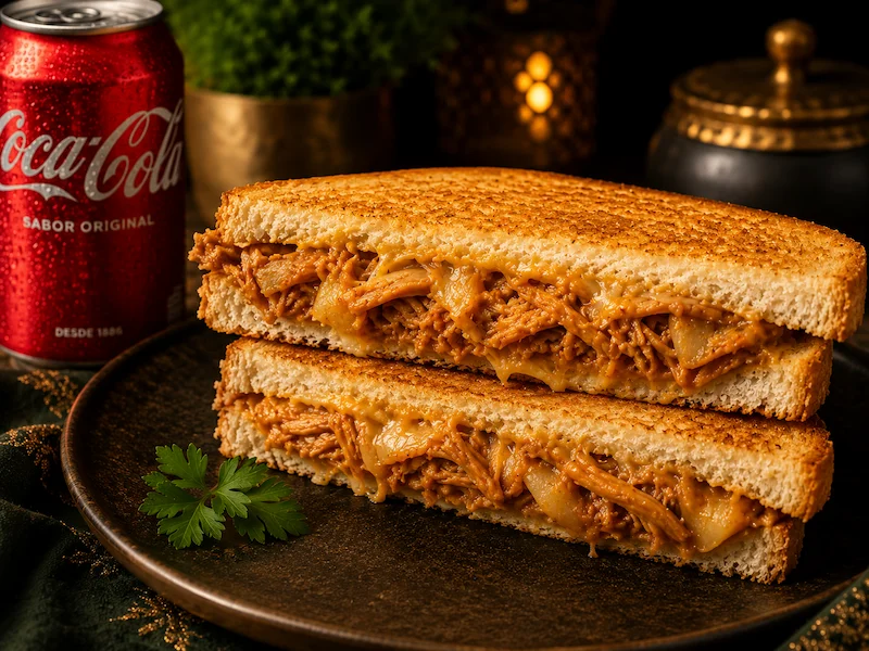 Tosta Bomba Chicken + Coca-Cola