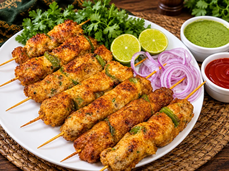 Espetada de Frango Frita 12's