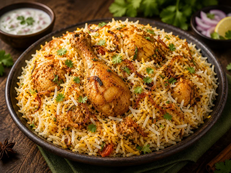Biryani de Frango